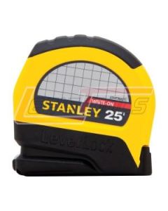 STANLEY HAND TOOLS STHT30758L ST TAPE CC 25FT LEVERLOCK CENTER READ