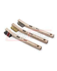 LINCOLN ELECTRIC K3189-1 Welding Wire Brush Three Pack