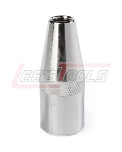 LINCOLN ELECTRIC KP2742-1-38F Nozzle 350A, Thread-on, 1/8 in (3.2 mm) Flush 3/8 in (9.5 mm) inner diameter