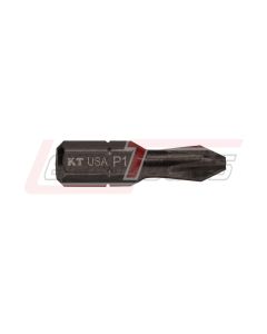 KLEIN PH115 #1 Phillips Insert Power Driver 1-Inch, 5-Pack