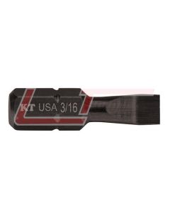 KLEIN SL31615 3/16-Inch Slotted Power Drivers 1-Inch, 5-Pack