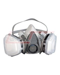 3M 52P71 52P71 Dual Cartridge Respirator Assembly 52P71, Organic Vapor/P95, Medium