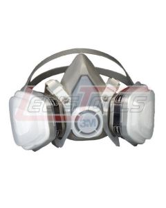 3M 51P71 51P71 Dual Cartridge Respirator Assembly 52P71, Organic Vapor/P95, Small