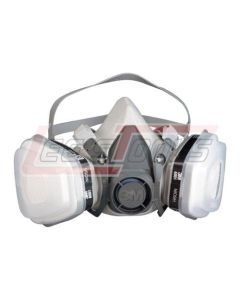 3M 53P71 53P71 Dual Cartridge Respirator Assembly 53P71, Organic Vapor/P95, Large