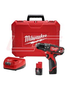 MILWAUKEE 2408-22 M12™ 3/8 HAMMER DR DRIVER KIT