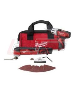 MILWAUKEE 2426-21P 12V Cordless M12 Multi-Tool Kit with 1 Battery and FREE M12 Screwdriver