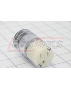 MARINCO 5269L 15A 125V STR BL NEMA 5-15R FEMALE WITH LIGHT