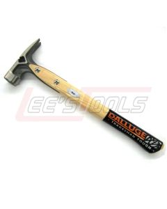DALLUGE 07180 16 oz. DDT16 Titanium hammer, Serrated Face with Nailoc Magnetic Nail Holder, Straight Hdle