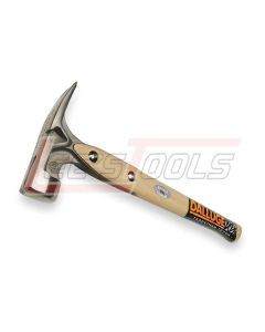 DALLUGE 07182 16 oz. DDT16P Titanium Hammer, Smooth Face with Nailoc Magnetic Nail Holder, Straight Hdle