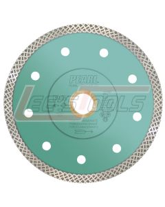PEARL ABRASIVE DIA07TT 7 x .055 x 7/8, DIA, 5/8  P4™ FOR PORCELAIN/GRANITE TURBO MESH  - TILE & STONE DIAMOND BLADES