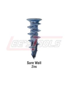 SIMPSON STRONG-TIE SWZ06S-R100 SURE WALL ZINC #6 X 7/8 W/SCREWS 100 PK