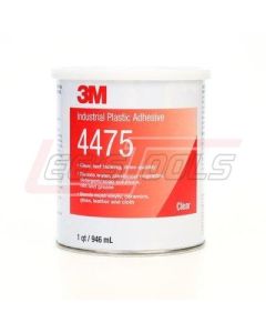 3M 4475-1QUART 3M(TM) Scotch-Weld(TM) Industrial Plastic Adhesive 4475 Clear, 1 Quart, 12 per case
