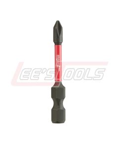 MILWAUKEE 48-32-4760 SHOCKWAVE™ 2" POWER BIT PHILLIPS #1 - BULK (25)