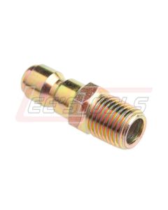 LT APPROVED VENDOR 24.0074 PLATED STEEL QUICK CONNECT PLUG 1/4" MALE NPT