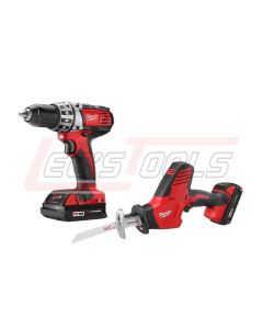 MILWAUKEE 2696-22CT M18 18-Volt Lithium-Ion Cordless Hackzall/Driver Drill Kit