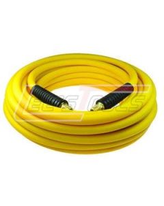 COILHOSE PNEUMATICS YB60504Y Yellow Belly PVC Hybrid Hose, 3/8 ID x 50', 1/4" MPT