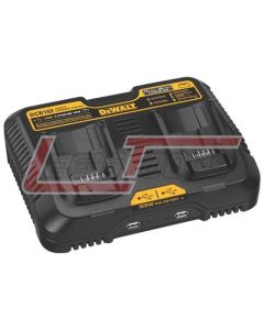 DEWALT DCB102 Charging Station for DEWALT MAX* Batteries, iPhones, iPads, Bluetooth Headsets, USB Devices