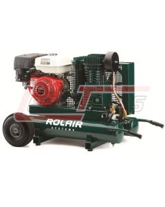 ROLAIR 7722HK28-0001 Heavy-Duty, Two Stage, Cast-Iron Twin Cylinders,9 HP, 17 CFM, Honda 4 Cycle
