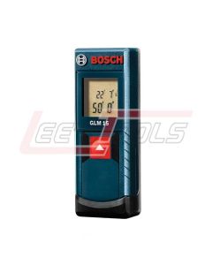 BOSCH GLM15 BOSCH LASER MEASURE 50 FT  +/- 1/8" Accuracy