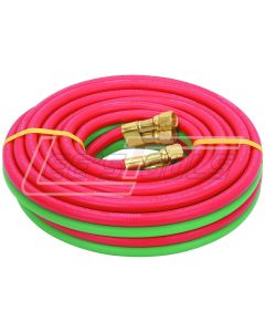 INWELD HTD14100BB TWIN HOSE GRADE R 1/4"x100 BB TYP.VD (ACETYLENE USE)