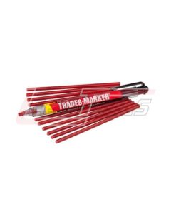 LA-CO / MARKAL 0096132 TRADES-MARKER  STARTER PACK RED