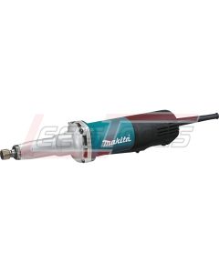 MAKITA GD0801C 1/4" SJS™, Paddle Switch, Die Grinder, 6.6 AMP, 7,000-29,000 RPM, var. spd., no lock-off, lock-on