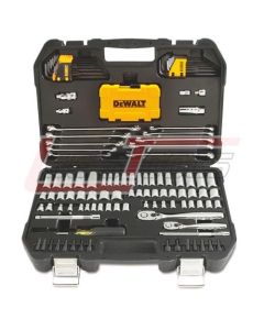 DEWALT DWMT73802 DEWALT Mech Tool Kit,  142 Piece Set, with PTA Case