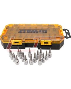 DEWALT DWMT73806 DEWALT Tough Box Tool Kit, 3/8" Drive Bit Socket Set