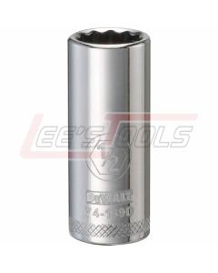 DEWALT DWMT74139OSP DWMT 12PT 3/8IN DR DP SKT 1/2IN SAE