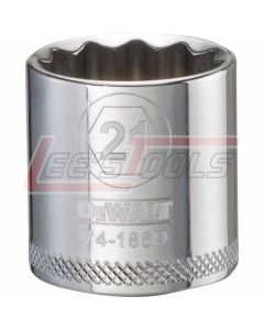 DEWALT DWMT74186OSP DWMT 12PT 3/8'' DR SKT 21MM