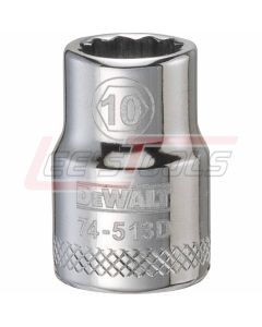 DEWALT DWMT74513OSP DWMT 12PT 3/8IN DR SKT 10MM