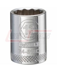 DEWALT DWMT74518OSP DWMT 12PT 3/8IN DR SKT 13MM