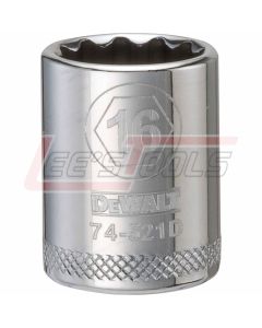 DEWALT DWMT74521OSP DWMT 12PT 3/8IN DR SKT 16MM
