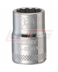 DEWALT DWMT74530OSP DWMT 12PT 3/8IN DR SKT 7/16IN SAE