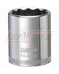 DEWALT DWMT74564OSP DWMT 12PT 1/2IN DR SKT 1-1/16IN SAE