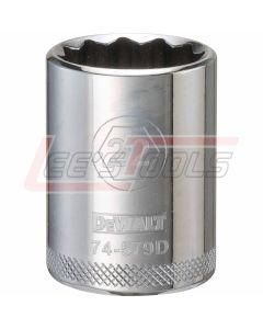 DEWALT DWMT74579OSP DWMT 12PT 1/2IN DR SKT 22 MM