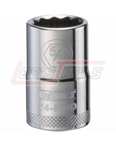 DEWALT DWMT74590OSP DWMT 12PT 1/2IN DR SKT 5/8IN SAE