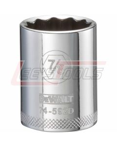 DEWALT DWMT74592OSP DWMT 12PT 1/2IN DR SKT 7/8IN SAE