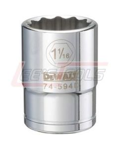 DEWALT DWMT74606OSP DWMT 12PT 3/4IN DR SKT 1-9/16 SAE