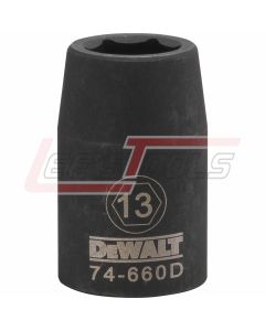 DEWALT DWMT74660OSP DWMT 6PT 1/2IN DR IM SKT 13 MM