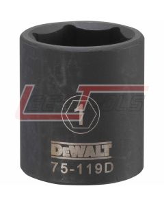 DEWALT DWMT75119OSP DWMT 6PT 1/2IN DR IM SKT 6 PT 1IN SAE