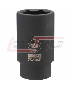 DEWALT DWMT75136OSP DWMT 3/4IN DR DP IM SKT 1-3/8IN SAE