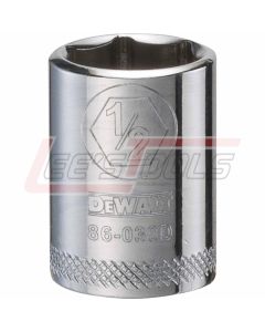 DEWALT DWMT86030OSP DWMT 6PT 1/4'' DR SKT 1/2'' SAE