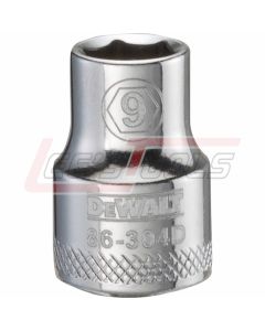 DEWALT DWMT86304OSP DWMT 6PT 3/8'' DR SKT 9 MM