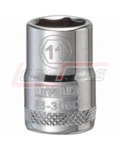 DEWALT DWMT86306OSP DWMT 6PT 3/8'' DR SKT 11 MM