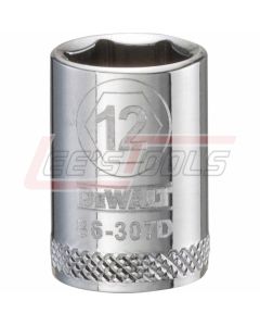 DEWALT DWMT86307OSP DWMT 6PT 3/8'' DR SKT 12 MM