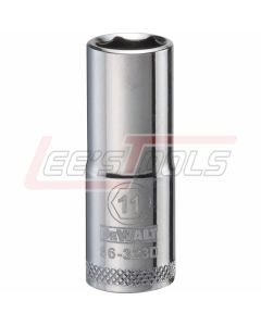 DEWALT DWMT86323OSP DWMT 6PT 3/8'' DR DP SKT 11 MM
