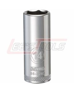 DEWALT DWMT86326OSP DWMT 6PT 3/8'' DR DP SKT 14 MM