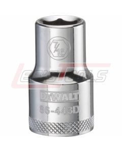 DEWALT DWMT86443OSP DWMT 6PT 1/2'' DR SKT 7/16'' SAE
