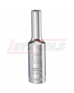DEWALT DWMT88935OSP DWMT 6PT 1/4'' DR DP SKT 4 MM